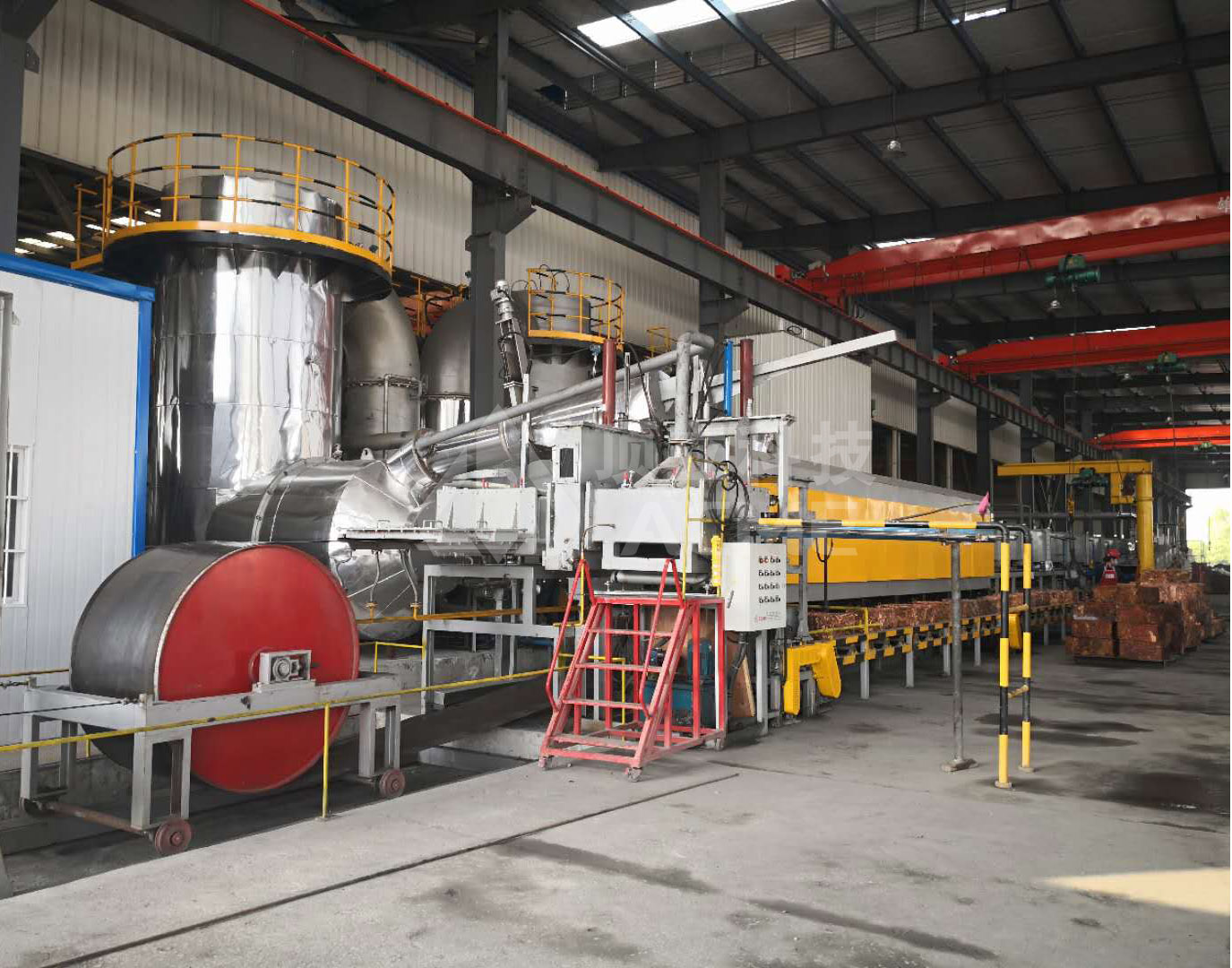 廢漆包線連續(xù)無氧熱解成套裝備 廢漆包線連續(xù)無氧熱解成套裝備